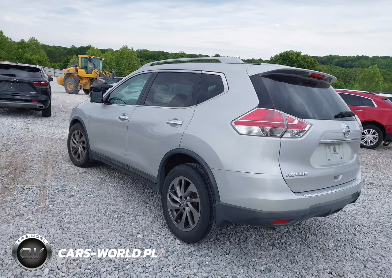 2015 Nissan Rogue Sl VIN:5N1AT2MTXFC885399 - 3
