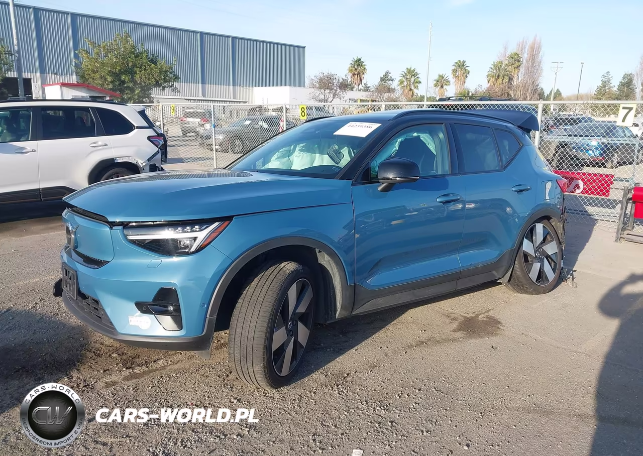 2023 Volvo Xc40 Recharge Pure Electric Twin Ultimate VIN:YV4ED3UM4P2025617 - 2