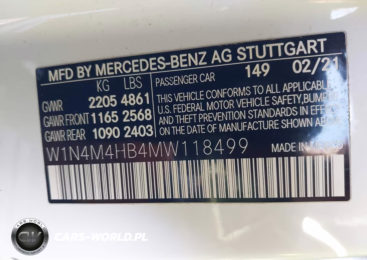 2021 Mercedes-Benz Glb 250 4Matic VIN:W1N4M4HB4MW118499 - 9