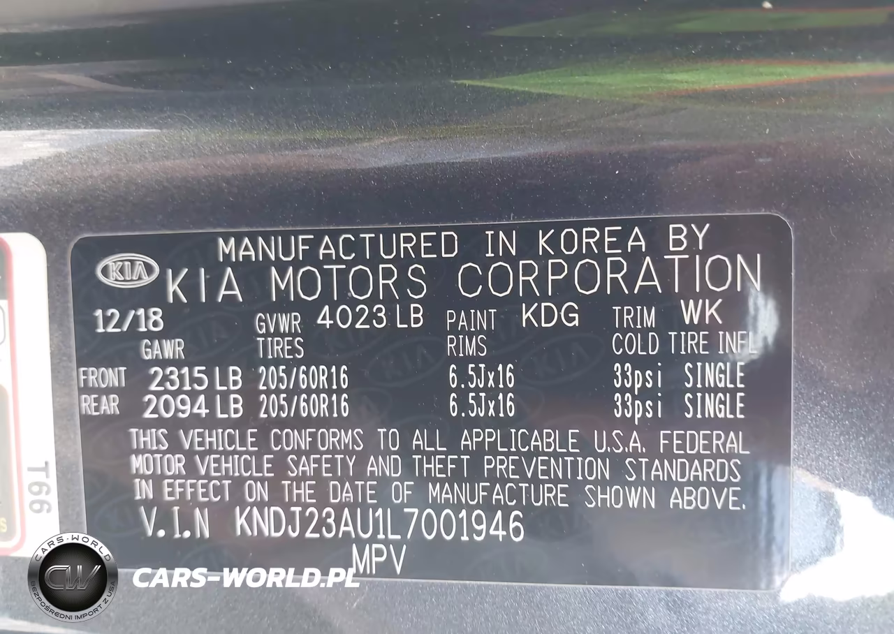 2020 Kia Soul S VIN:KNDJ23AU1L7001946 - 9