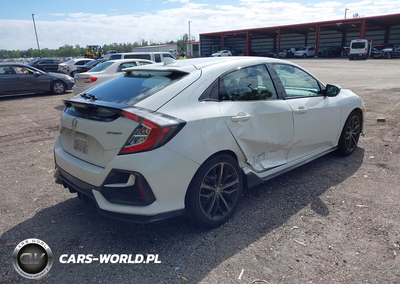 2021 Honda Civic Sport VIN:SHHFK7H43MU405859 - 4