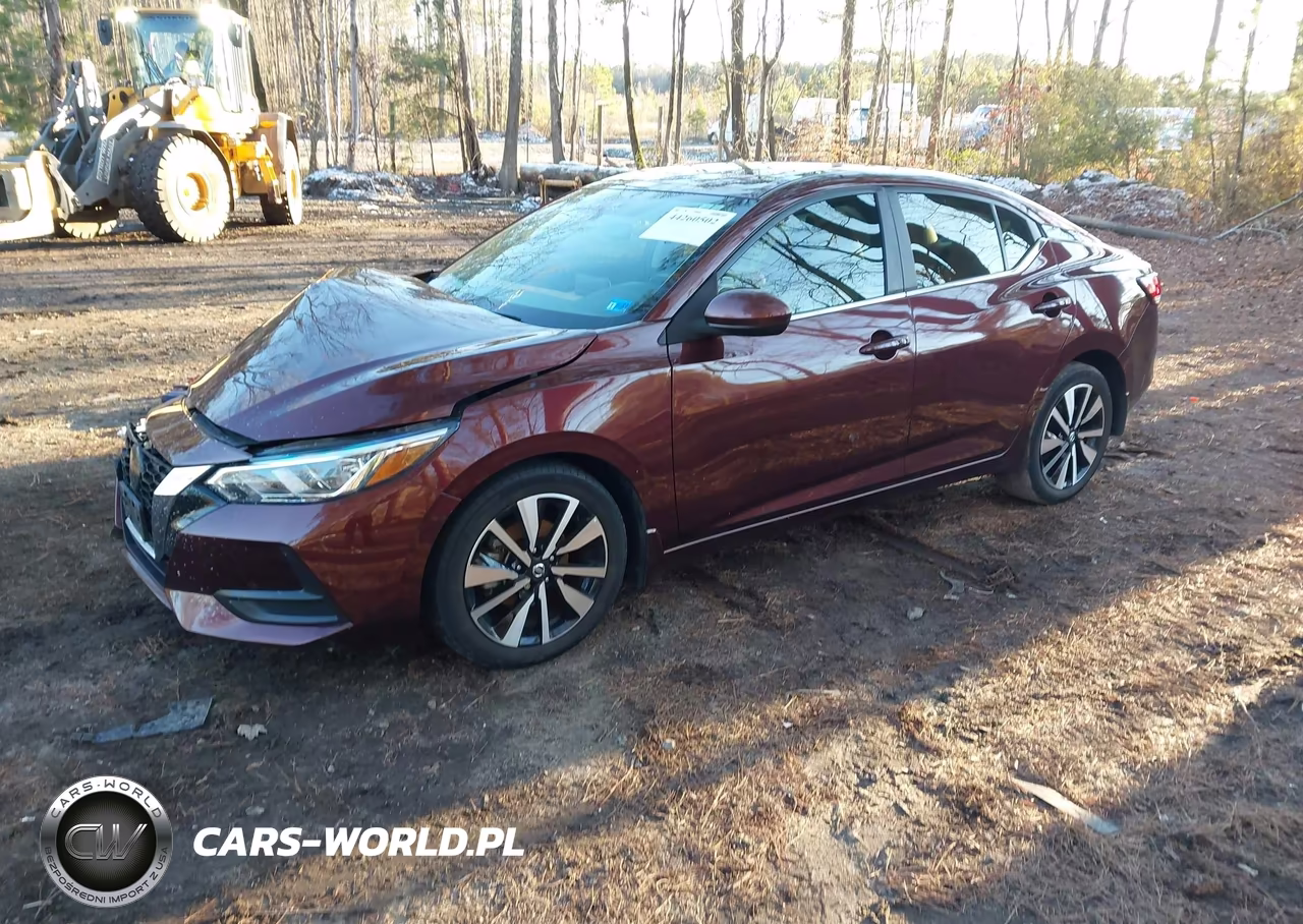 2022 Nissan Sentra Sv Xtronic Cvt VIN:3N1AB8CV0NY210604 - 2
