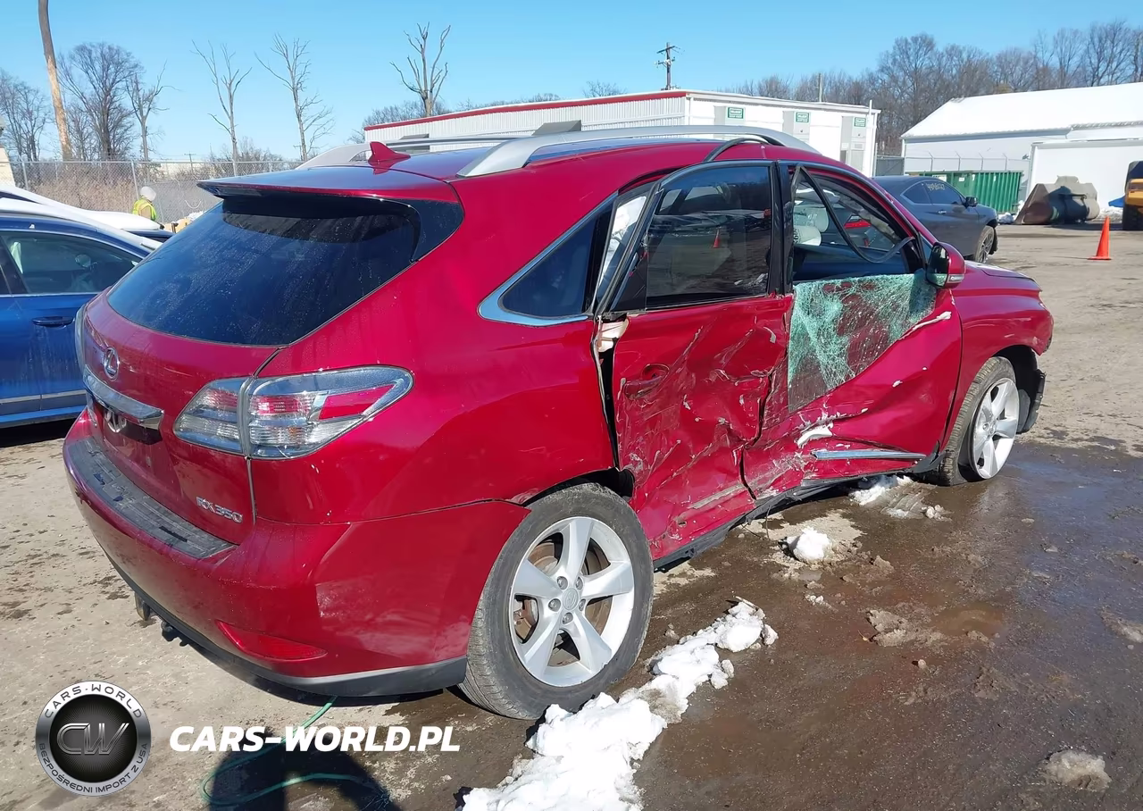 2010 Lexus Rx 350 VIN:2T2BK1BA4AC067878 - 4