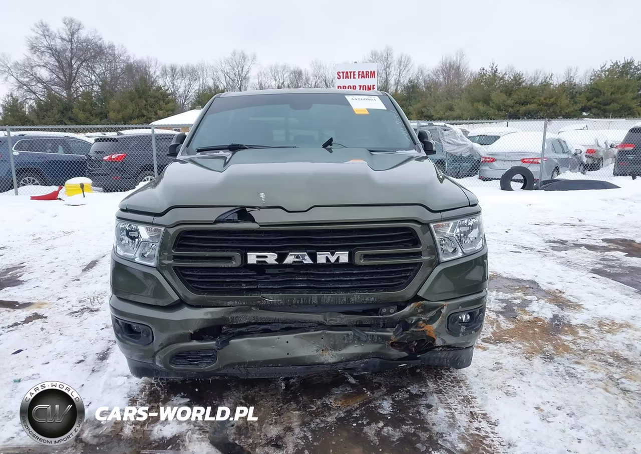 2021 Ram 1500 Big Horn 4X4 5'7 Box VIN:1C6SRFFT3MN777565 - 13