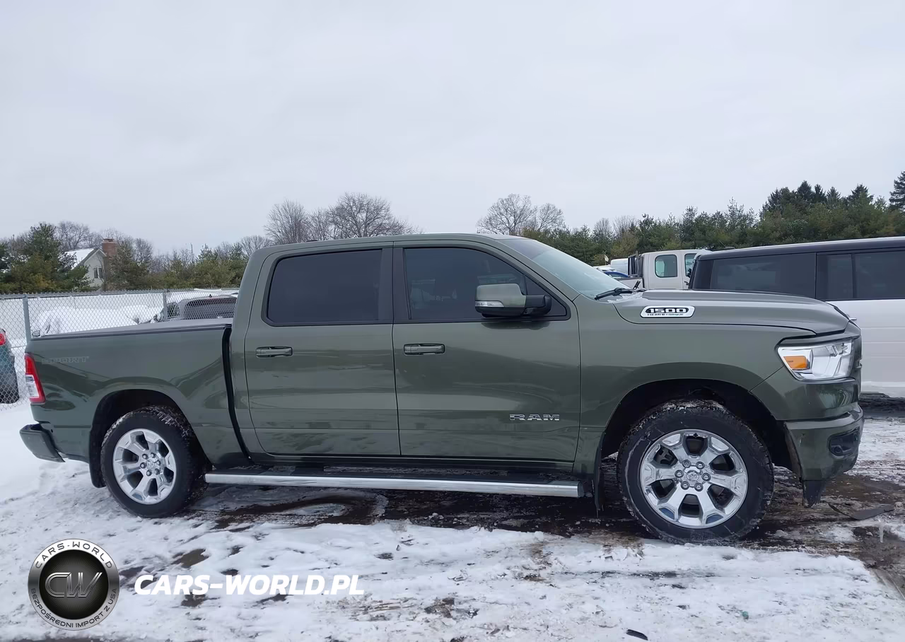 2021 Ram 1500 Big Horn 4X4 5'7 Box VIN:1C6SRFFT3MN777565 - 14