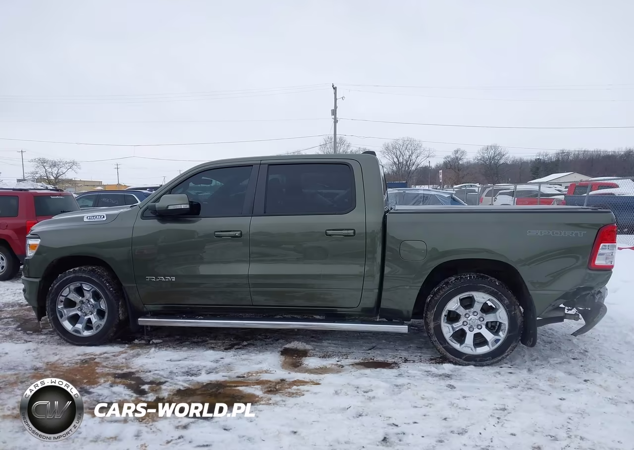 2021 Ram 1500 Big Horn 4X4 5'7 Box VIN:1C6SRFFT3MN777565 - 15