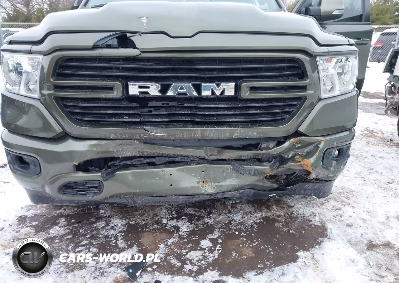2021 Ram 1500 Big Horn 4X4 5'7 Box VIN:1C6SRFFT3MN777565 - 6
