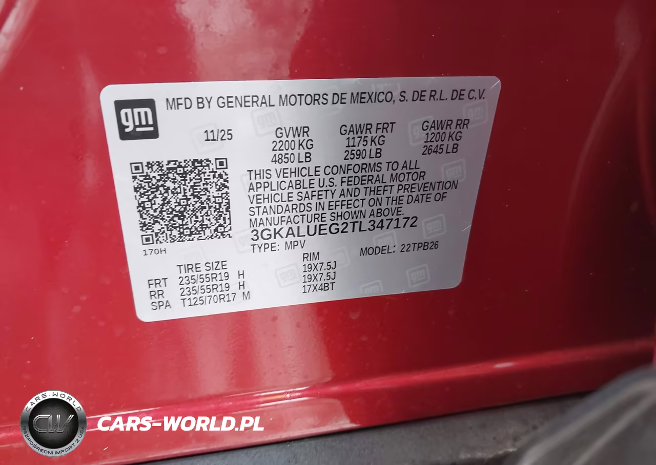 2026 GMC Terrain Awd Elevation VIN:3GKALUEG2TL347172 - 9