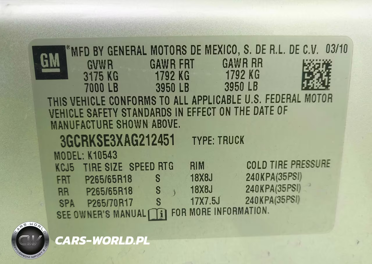2010 Chevrolet Silverado 1500 Lt VIN:3GCRKSE3XAG212451 - 9