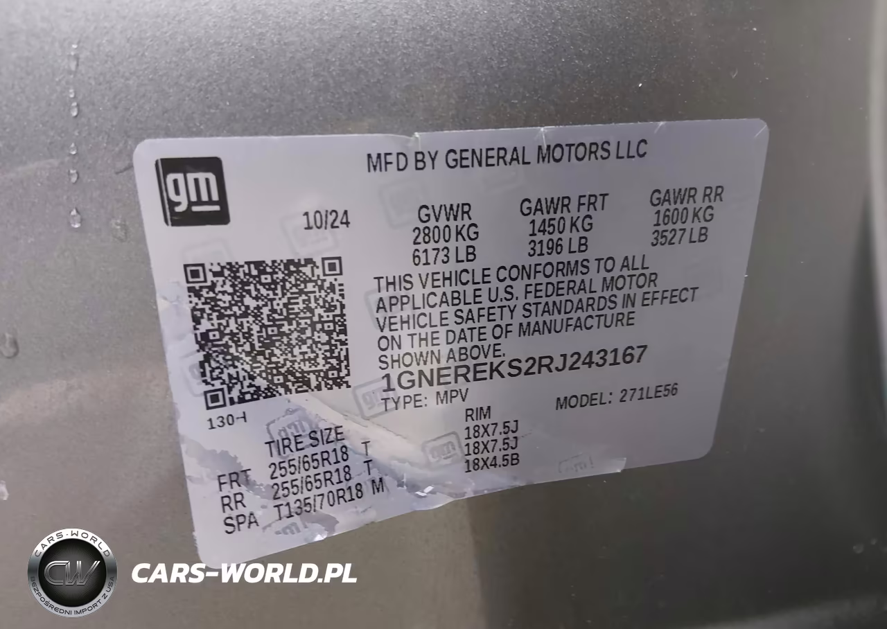 2024 Chevrolet Traverse Fwd Ls VIN:1GNEREKS2RJ243167 - 9
