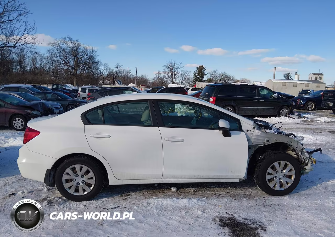 2012 Honda Civic Lx VIN:19XFB2F51CE381307 - 14
