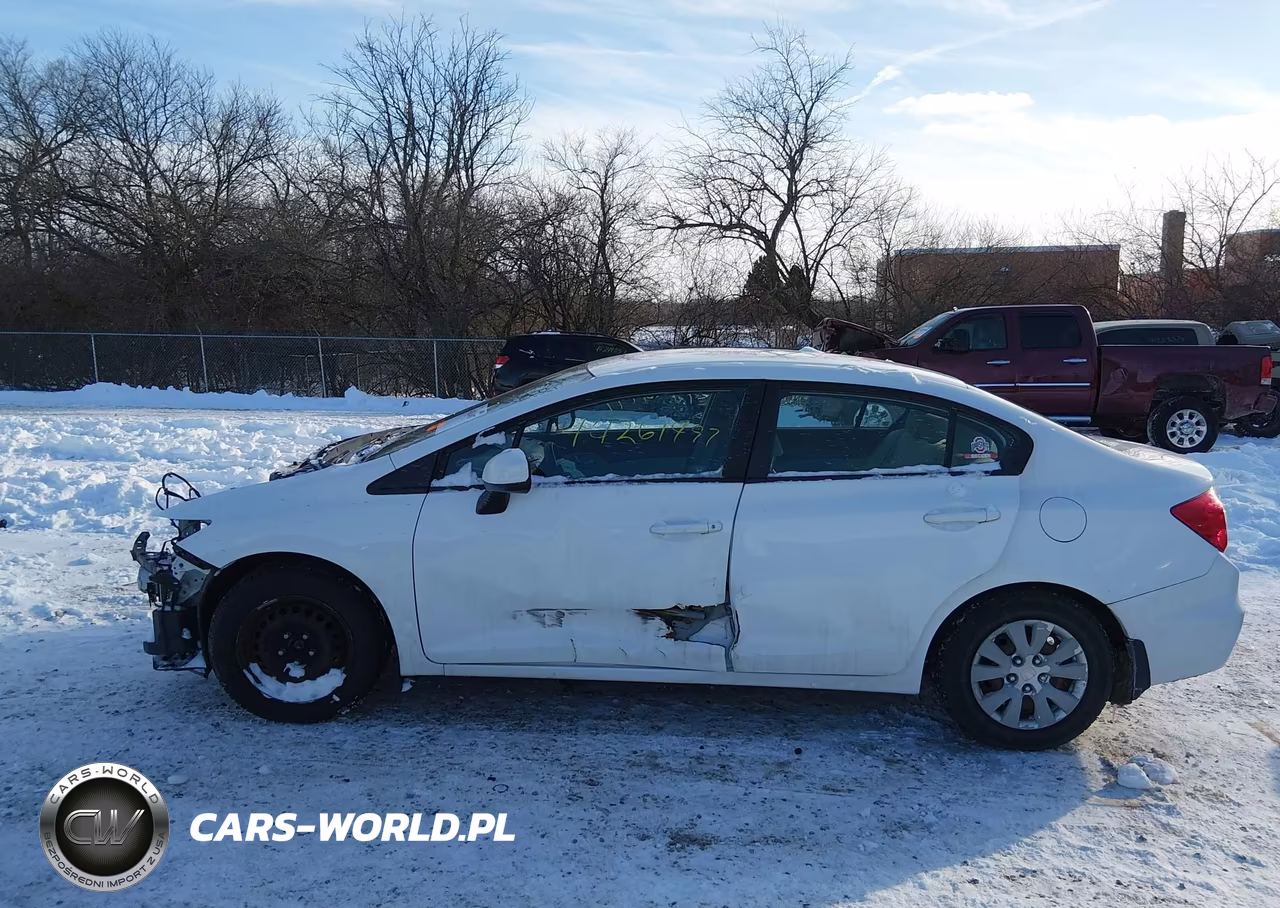 2012 Honda Civic Lx VIN:19XFB2F51CE381307 - 15
