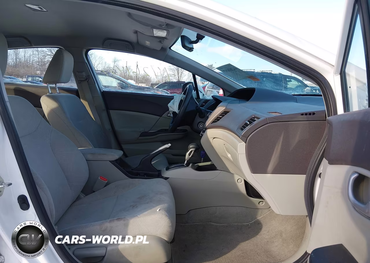 2012 Honda Civic Lx VIN:19XFB2F51CE381307 - 5