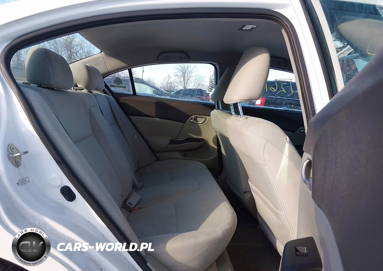 2012 Honda Civic Lx VIN:19XFB2F51CE381307 - 8