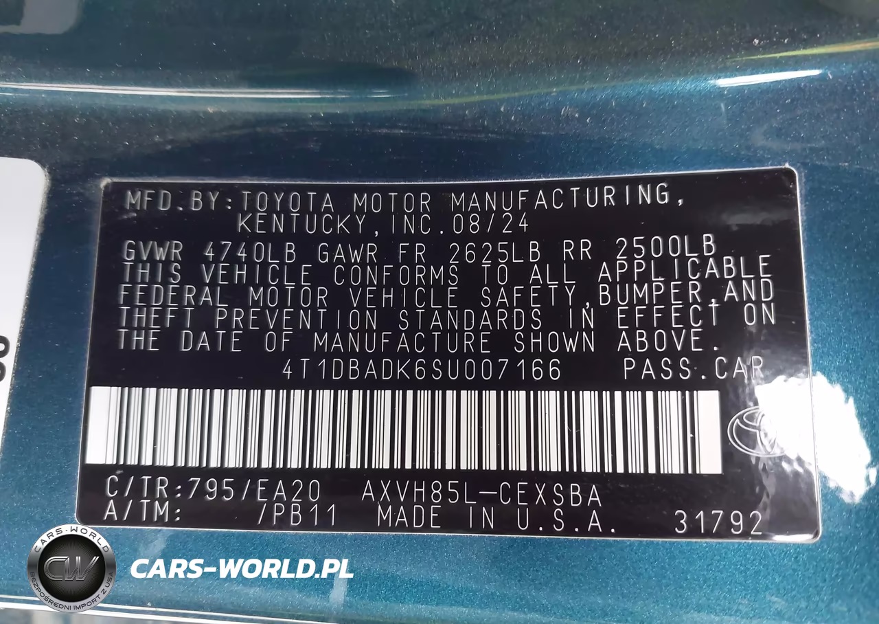 2025 Toyota Camry Se VIN:4T1DBADK6SU007166 - 9