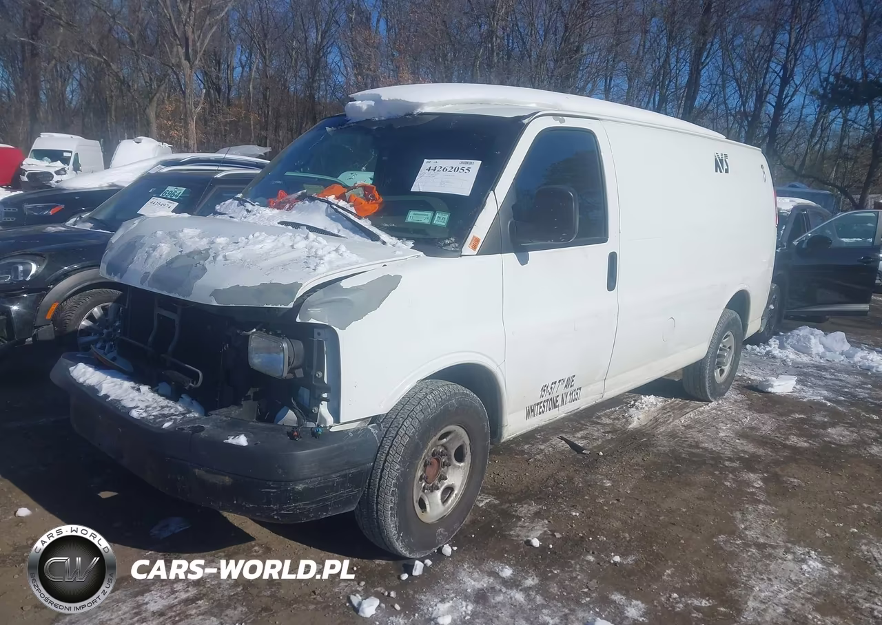 2012 Chevrolet Express 2500 Work Van VIN:1GCWGFFA9C1116885 - 2