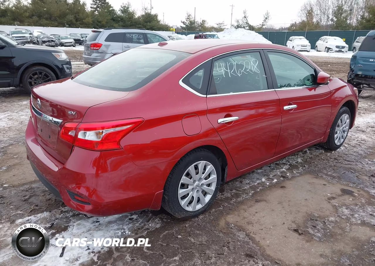 2017 Nissan Sentra Sv VIN:3N1AB7AP3HY288460 - 4