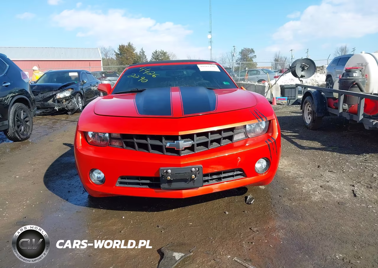 2012 Chevrolet Camaro 1Lt VIN:2G1FB3D36C9175396 - 12