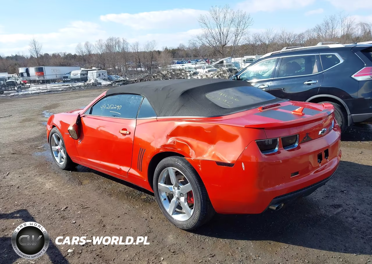 2012 Chevrolet Camaro 1Lt VIN:2G1FB3D36C9175396 - 3