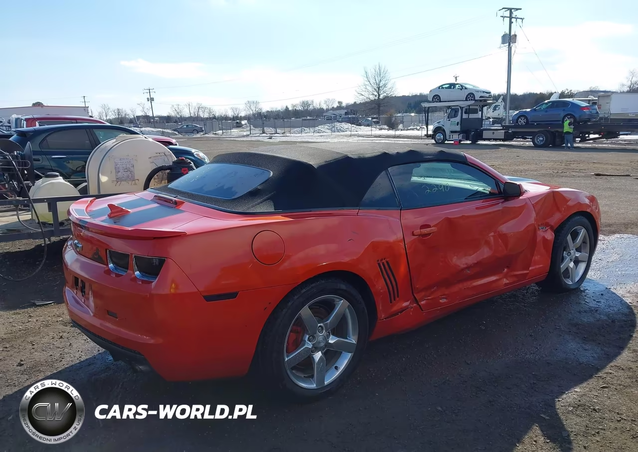 2012 Chevrolet Camaro 1Lt VIN:2G1FB3D36C9175396 - 4