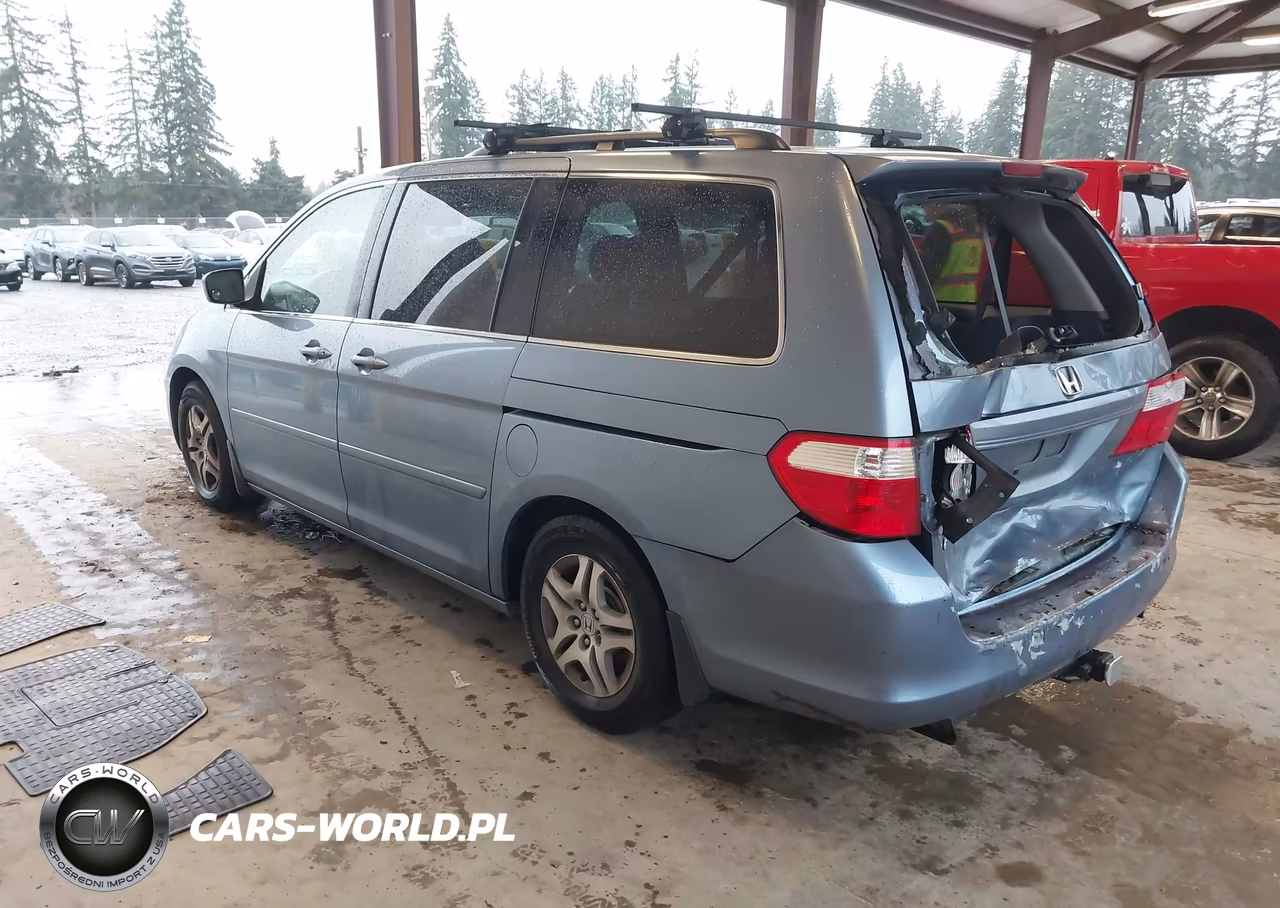 2007 Honda Odyssey Ex VIN:5FNRL38437B007091 - 3