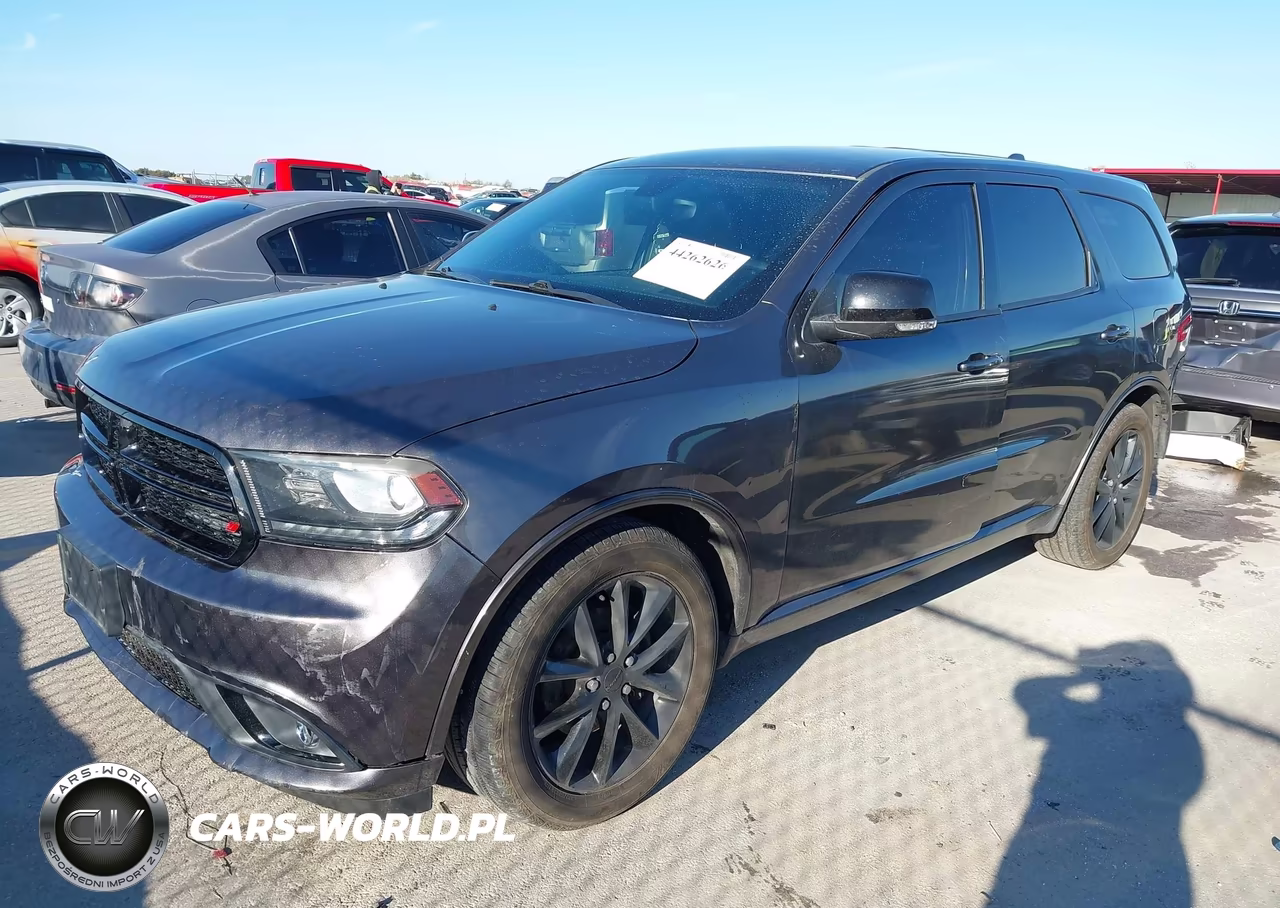2017 Dodge Durango Gt Rwd VIN:1C4RDHDG8HC690642 - 2