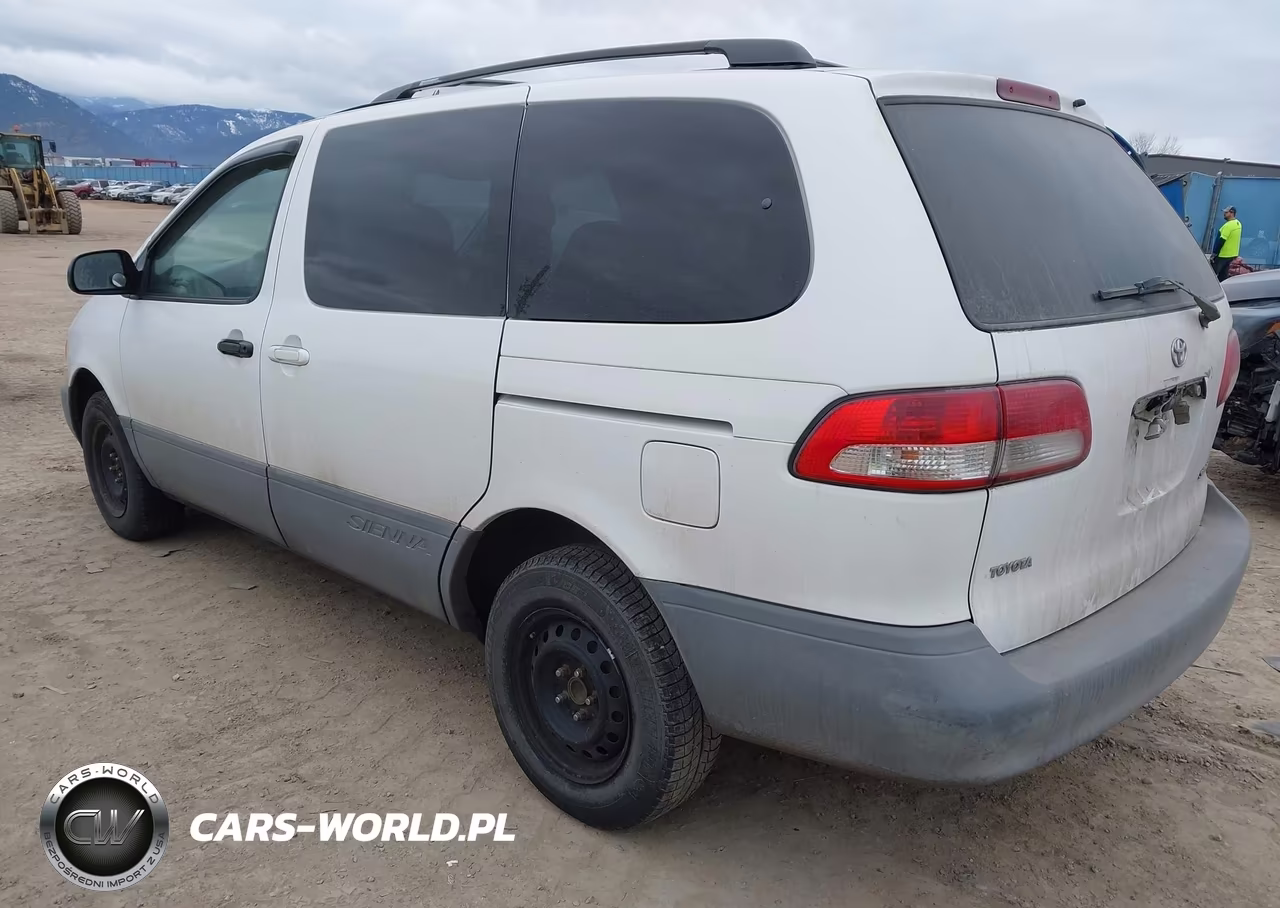 2002 Toyota Sienna Le VIN:4T3ZF13C72U417244 - 3