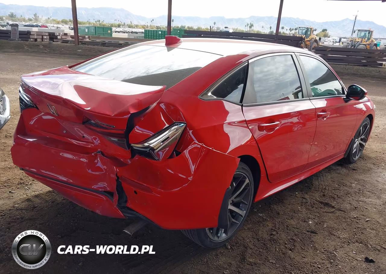 2023 Honda Civic Touring VIN:2HGFE1F90PH318537 - 4