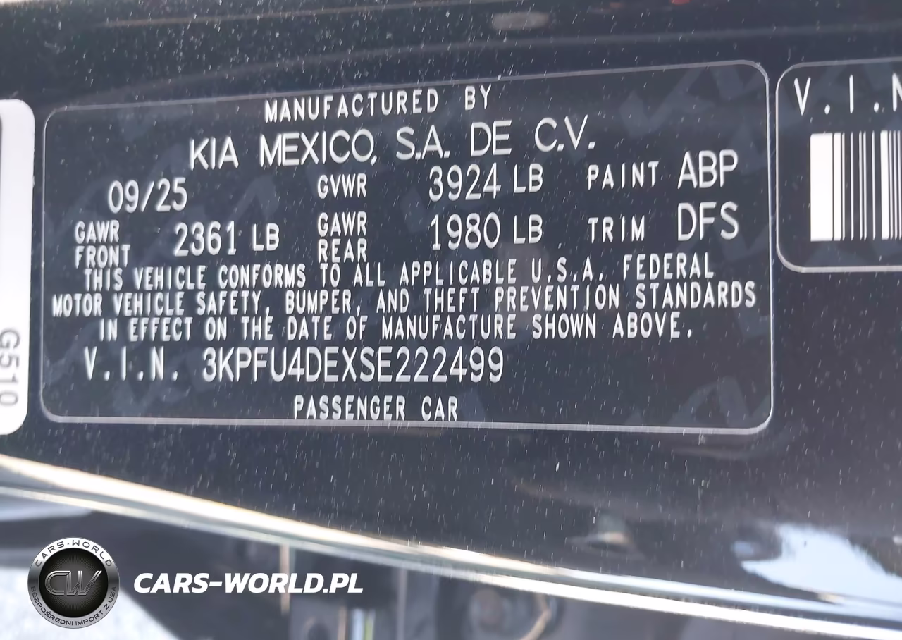 2025 Kia K4 Ex VIN:3KPFU4DEXSE222499 - 9