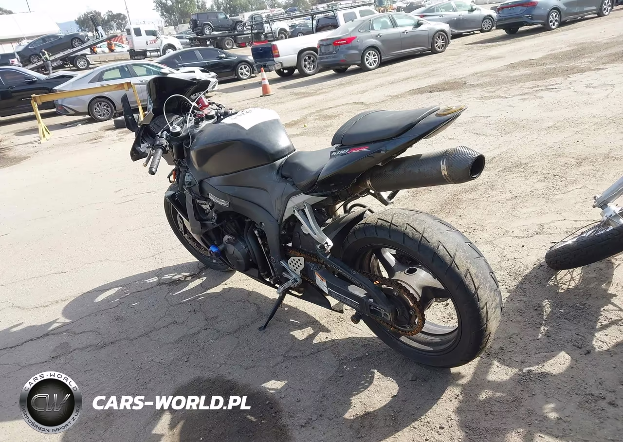 2007 Honda Cbr600 Rr VIN:JH2PC40187M001266 - 3
