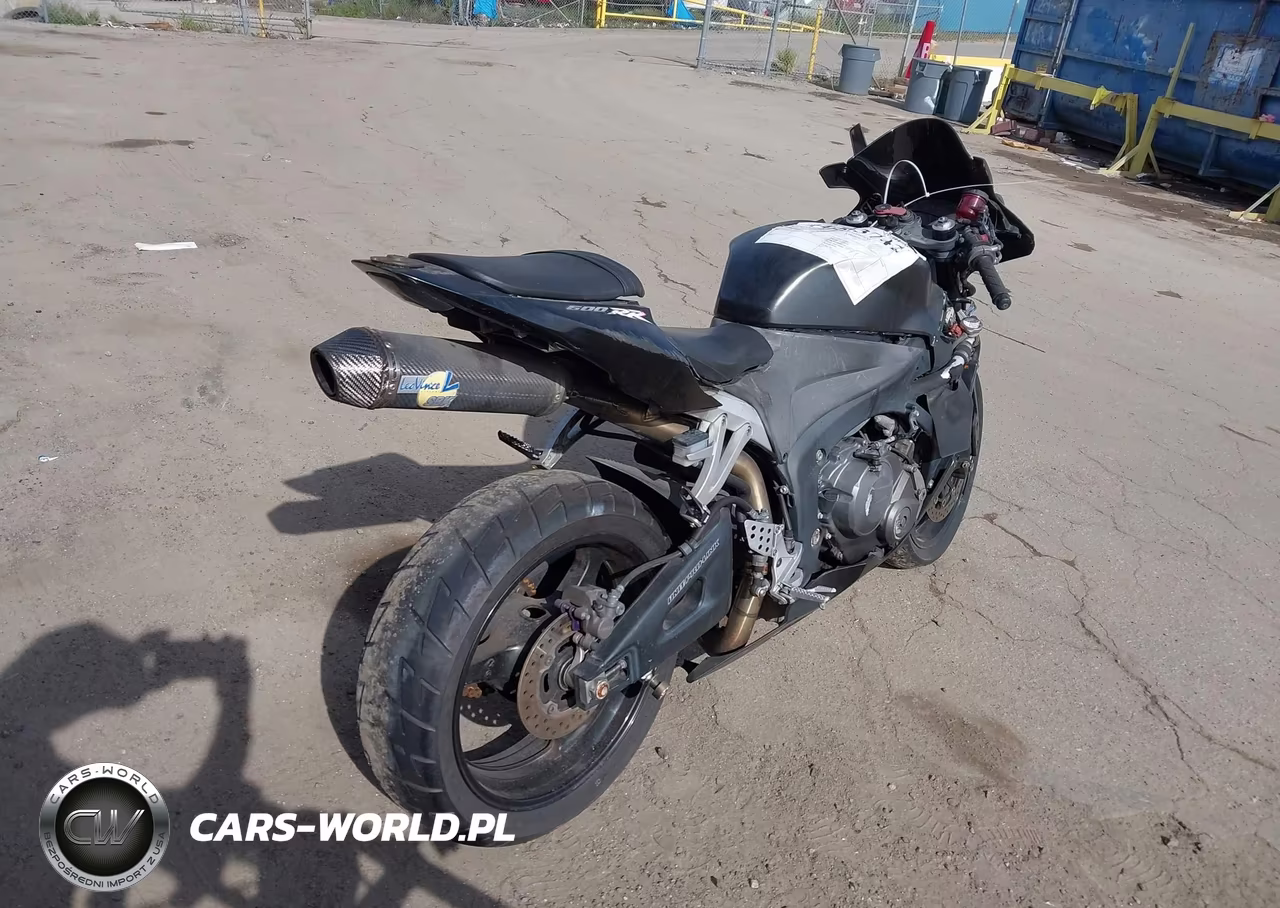 2007 Honda Cbr600 Rr VIN:JH2PC40187M001266 - 4