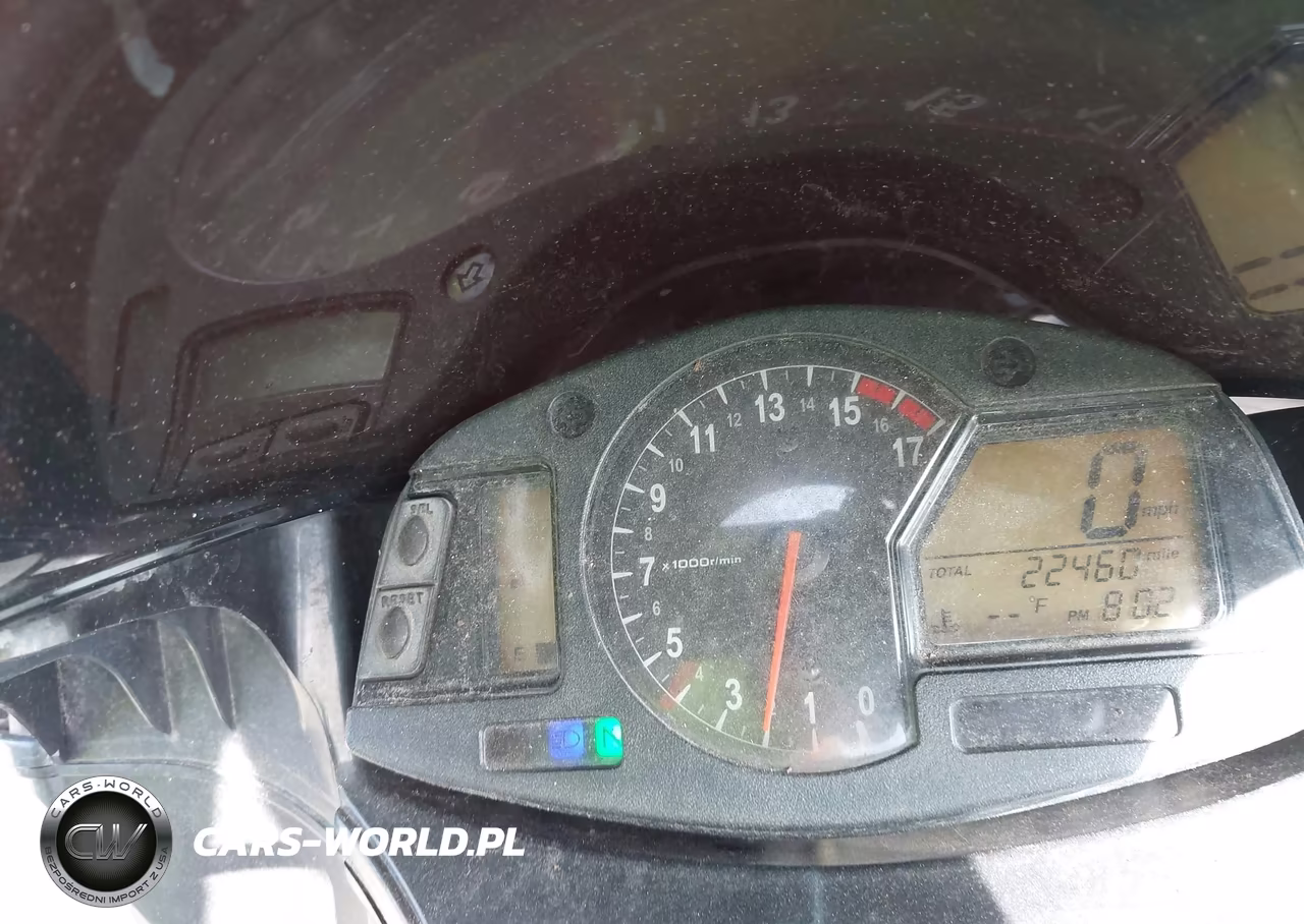 2007 Honda Cbr600 Rr VIN:JH2PC40187M001266 - 7