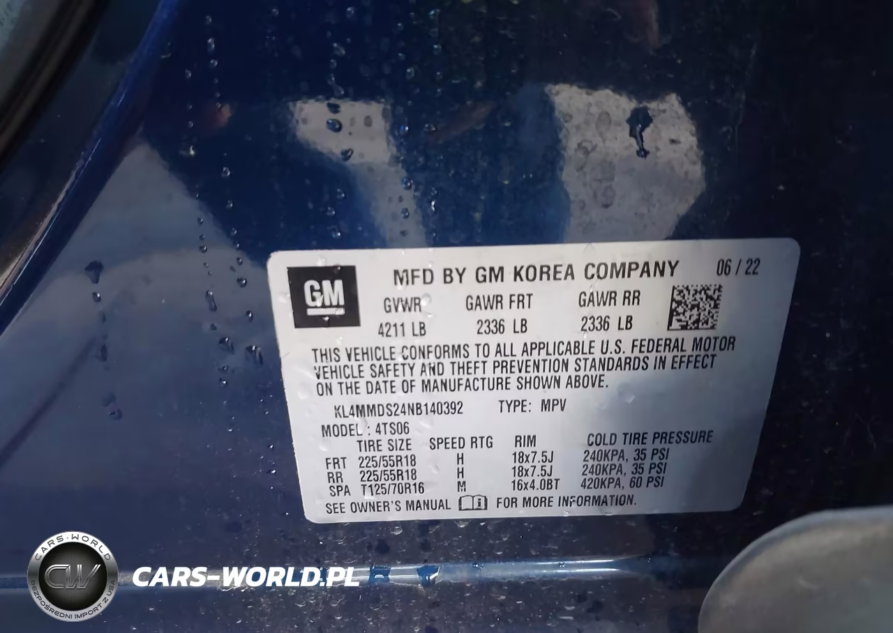 2022 Buick Encore Gx Fwd Select VIN:KL4MMDS24NB140392 - 9