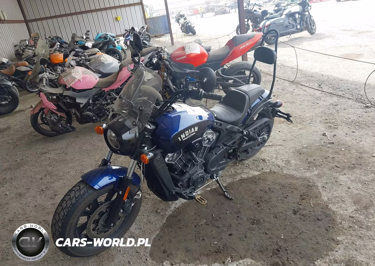 2020 Indian Motorcycle Co. Scout Bobber Abs VIN:56KMTA001L3161288 - 2