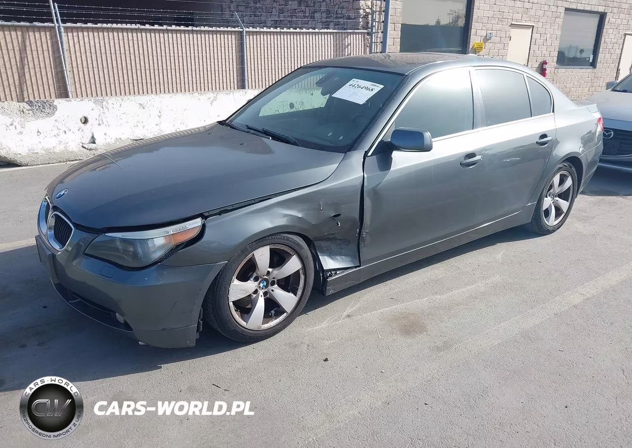 2006 BMW 530I VIN:WBANE73586CM35134 - 2