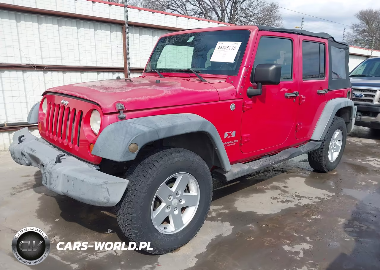 2007 Jeep Wrangler Unlimited X VIN:1J4GA39177L162803 - 2
