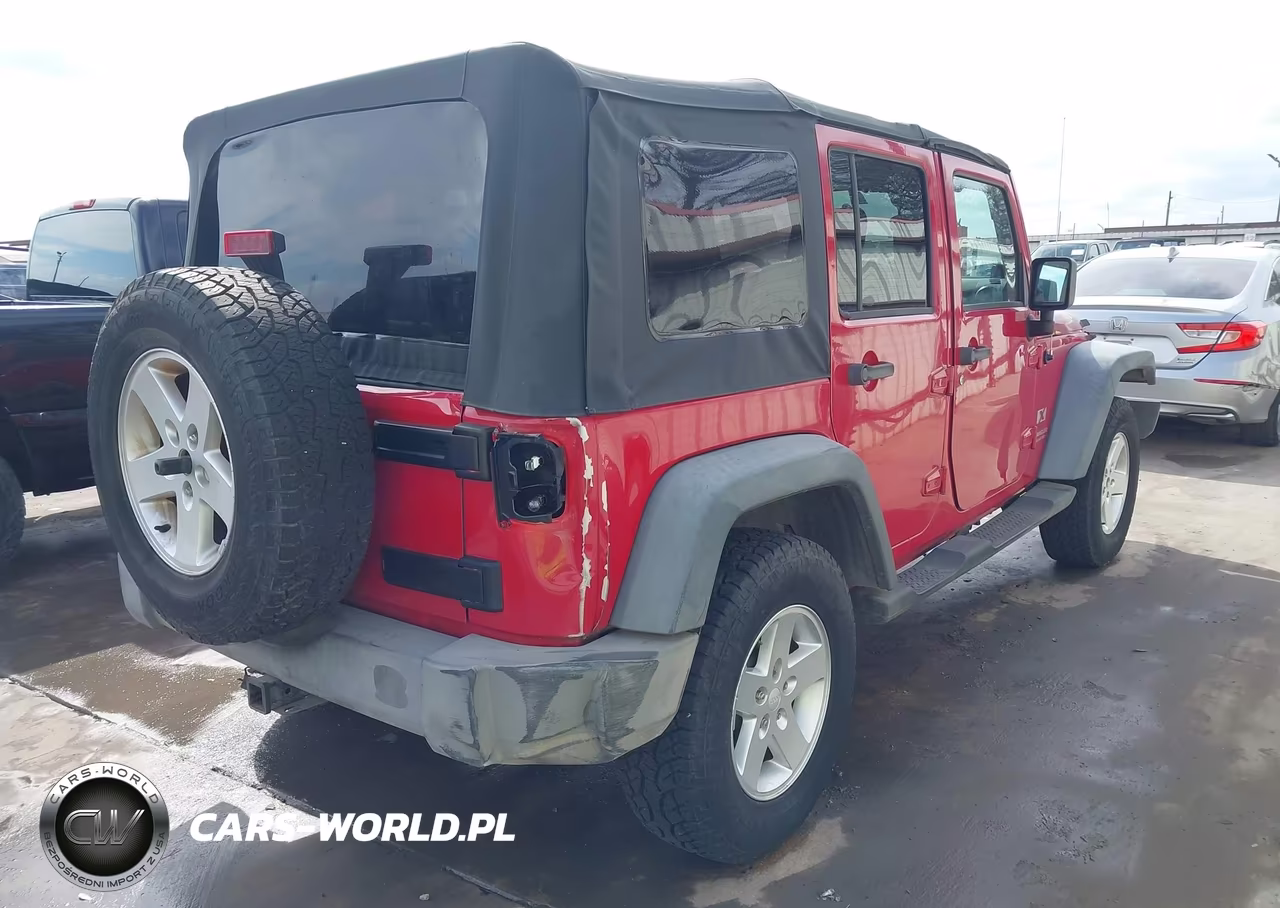 2007 Jeep Wrangler Unlimited X VIN:1J4GA39177L162803 - 4
