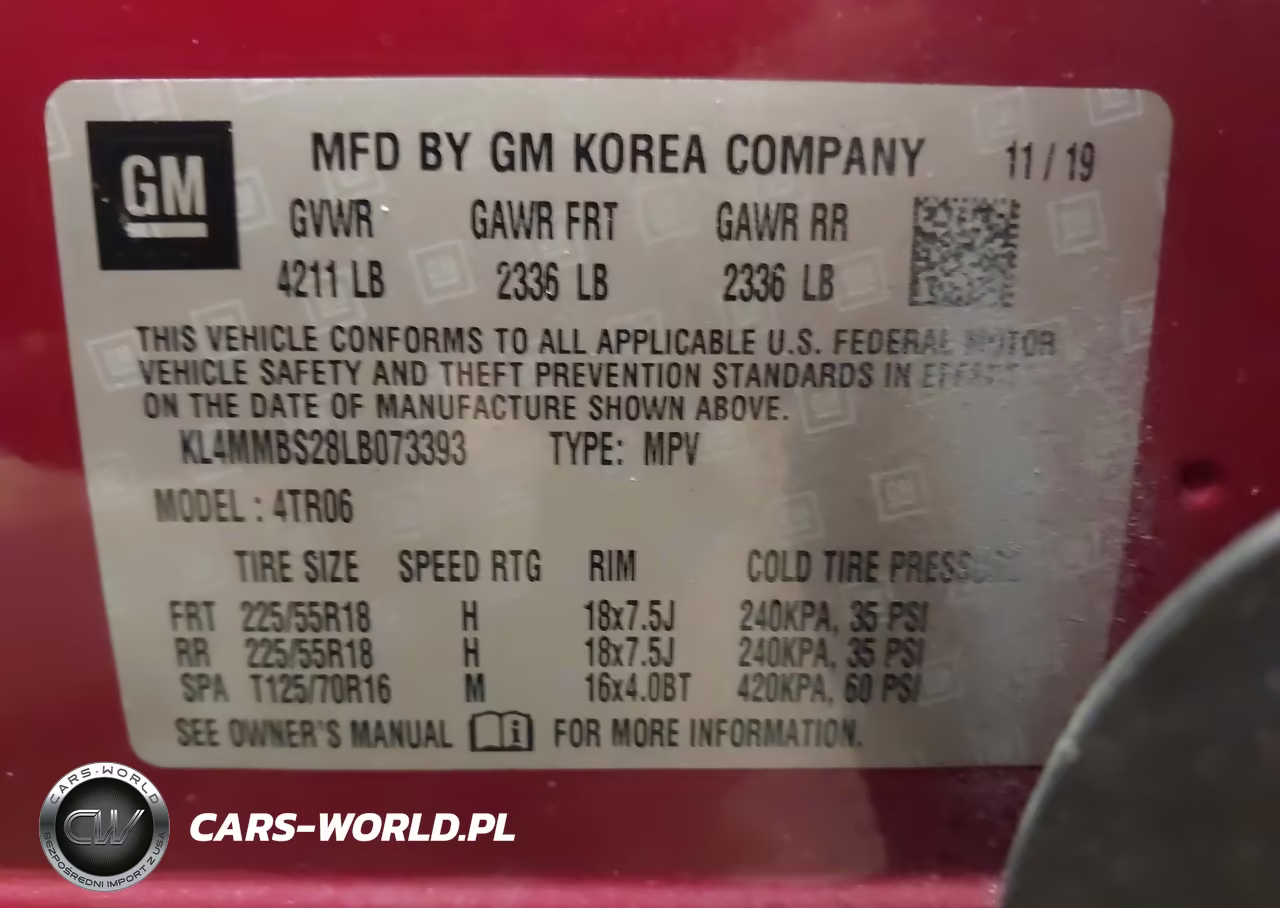 2020 Buick Encore Gx Fwd Preferred VIN:KL4MMBS28LB073393 - 9
