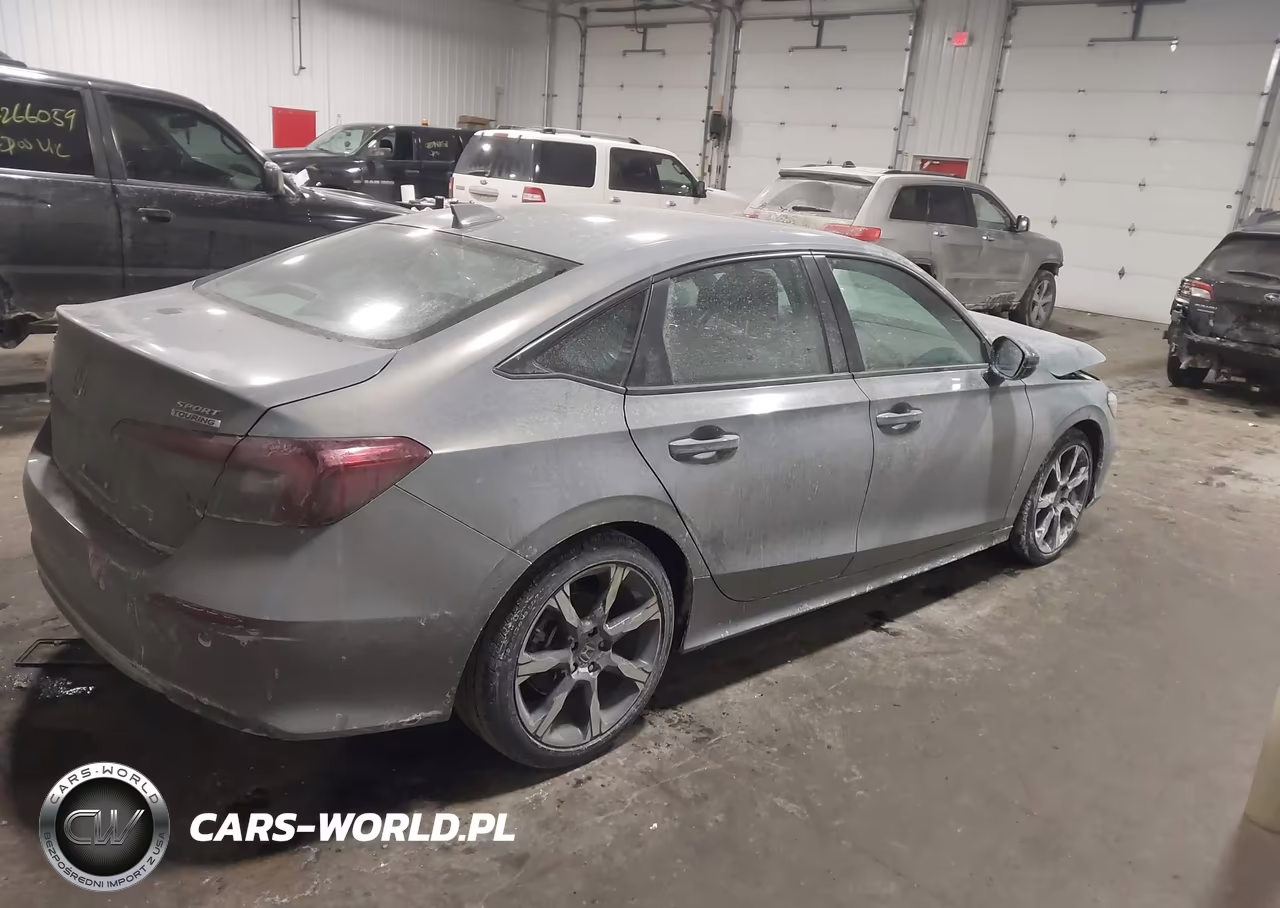2025 Honda Civic Hybrid Sport-Sport Touring VIN:2HGFE4F86SH352564 - 4