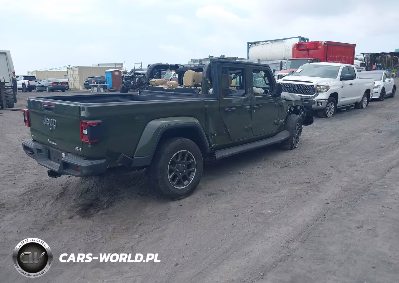 2023 Jeep Gladiator Overland 4X4 VIN:1C6JJTFM0PL519935 - 4