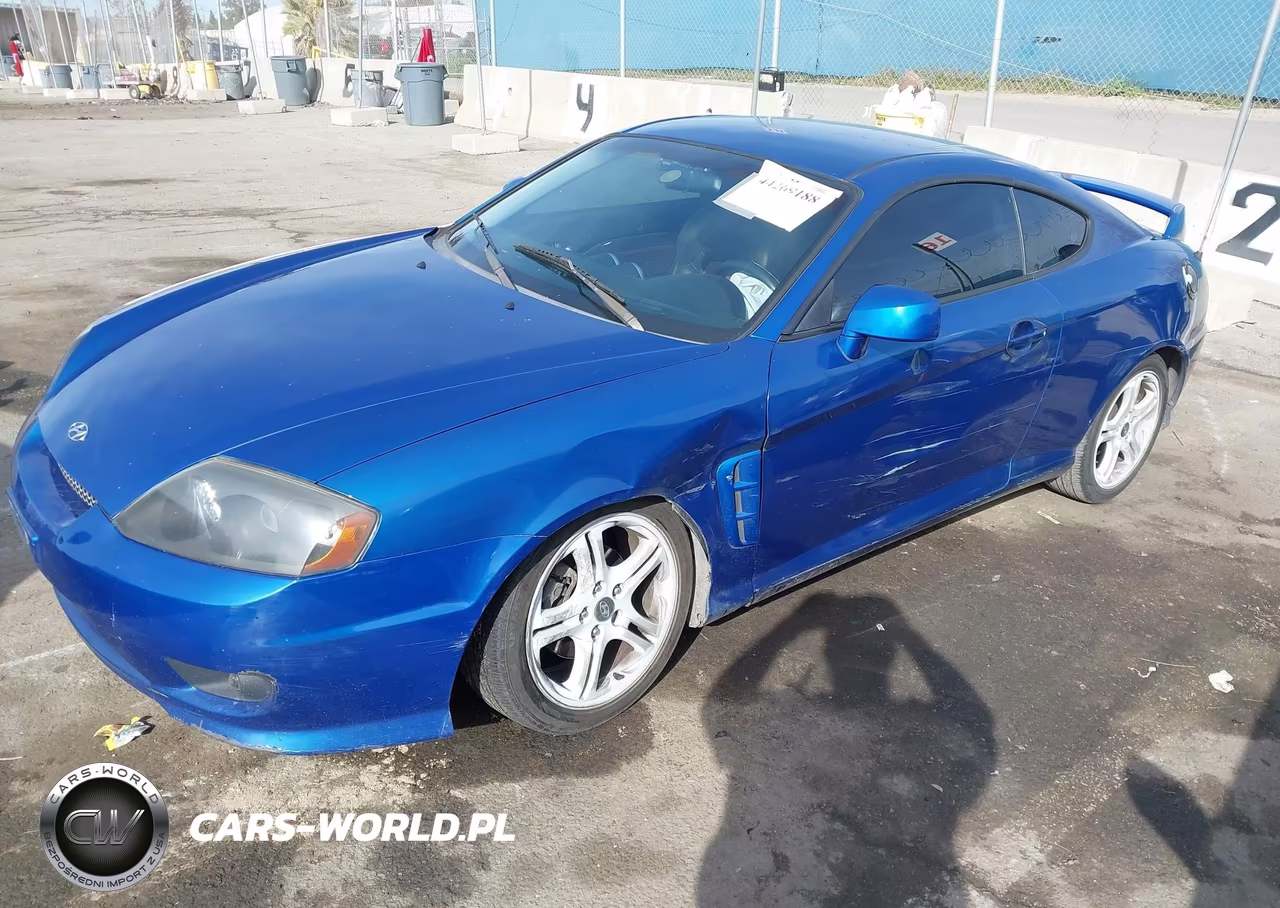 2005 Hyundai Tiburon Gt-Se VIN:KMHHN65F75U167469 - 2