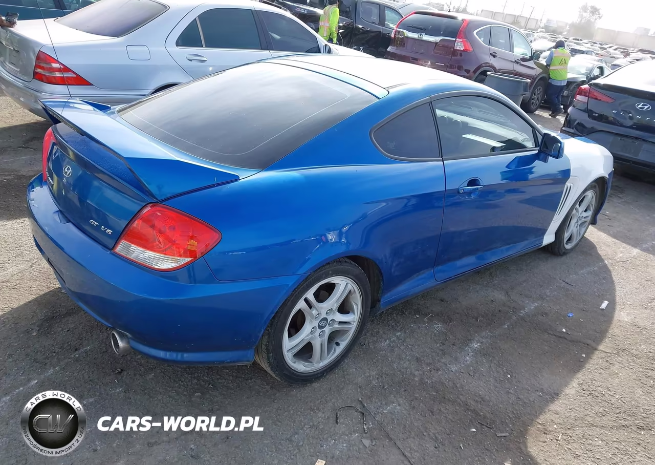 2005 Hyundai Tiburon Gt-Se VIN:KMHHN65F75U167469 - 4