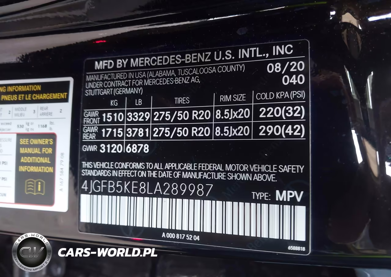 2020 Mercedes-Benz Gle 450 4Matic VIN:4JGFB5KE8LA289987 - 9