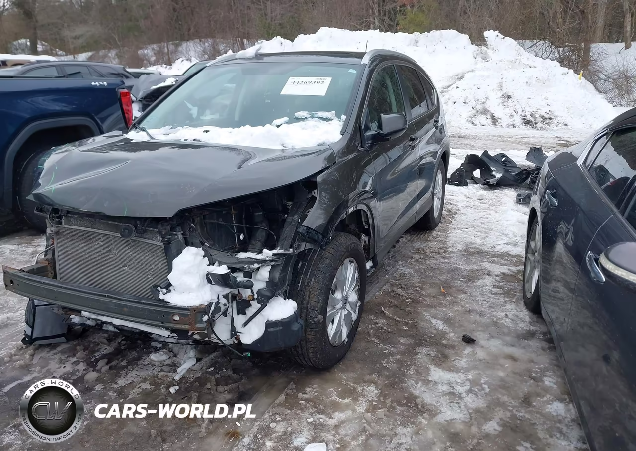 2013 Honda Cr-V Ex-L VIN:5J6RM4H78DL071076 - 2