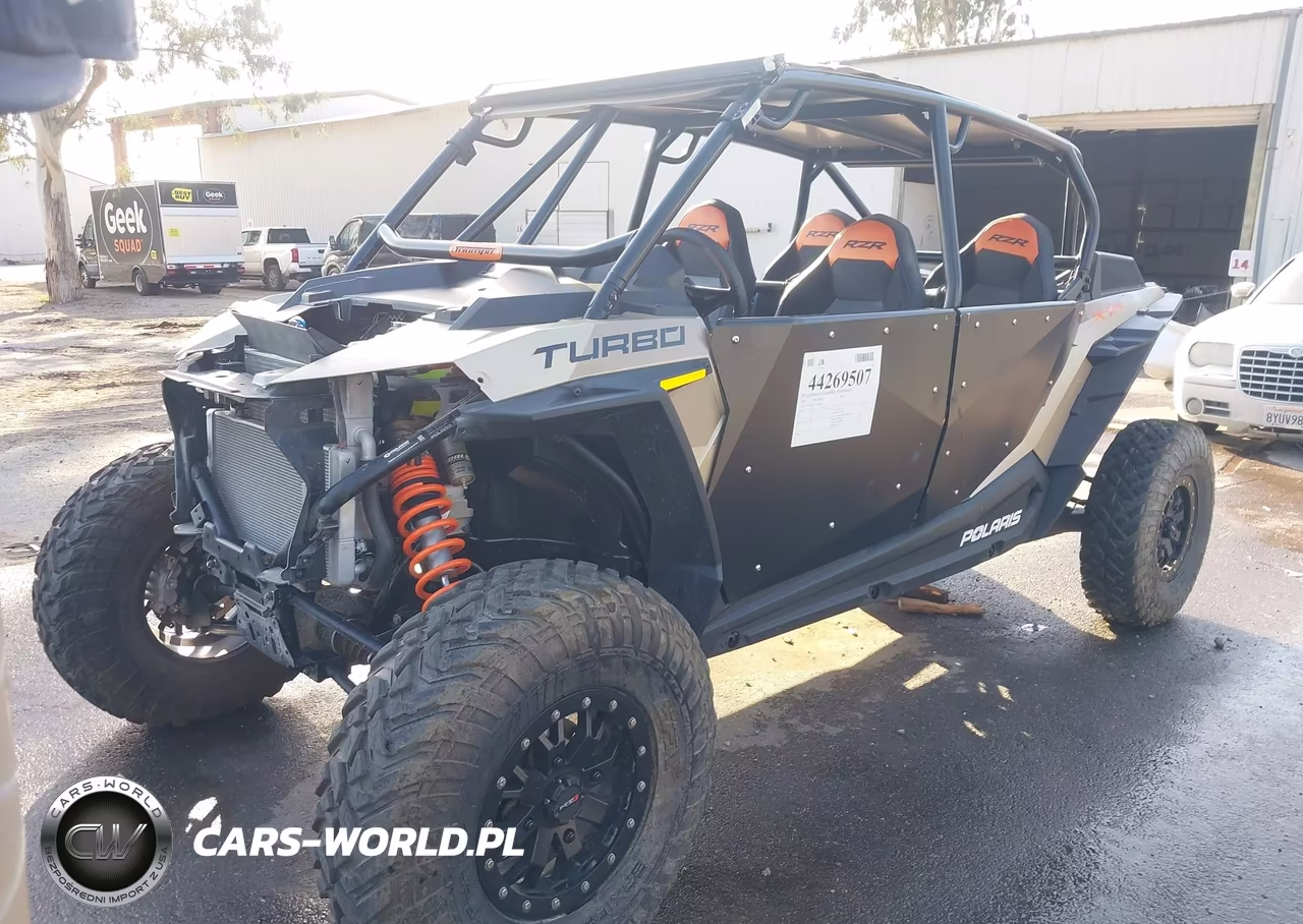 2021 Polaris Rzr Xp 4 Turbo VIN:3NSN4E926MF586687 - 2