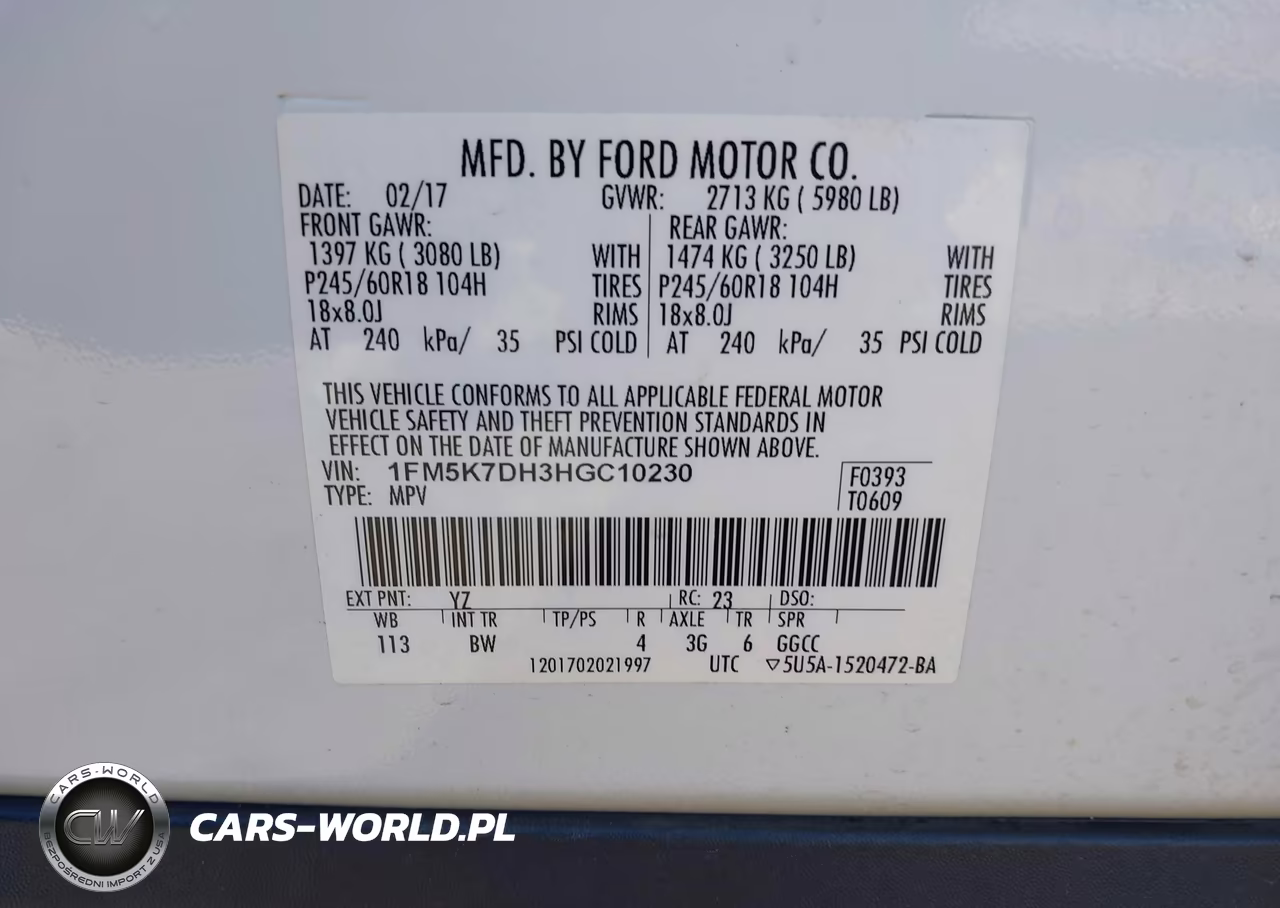 2017 Ford Explorer Xlt VIN:1FM5K7DH3HGC10230 - 9