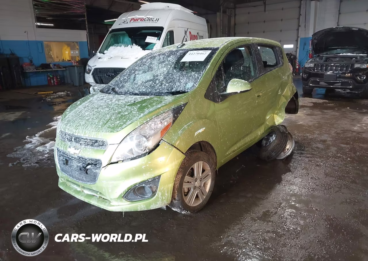 2013 Chevrolet Spark 1Lt Auto VIN:KL8CD6S95DC501009 - 2