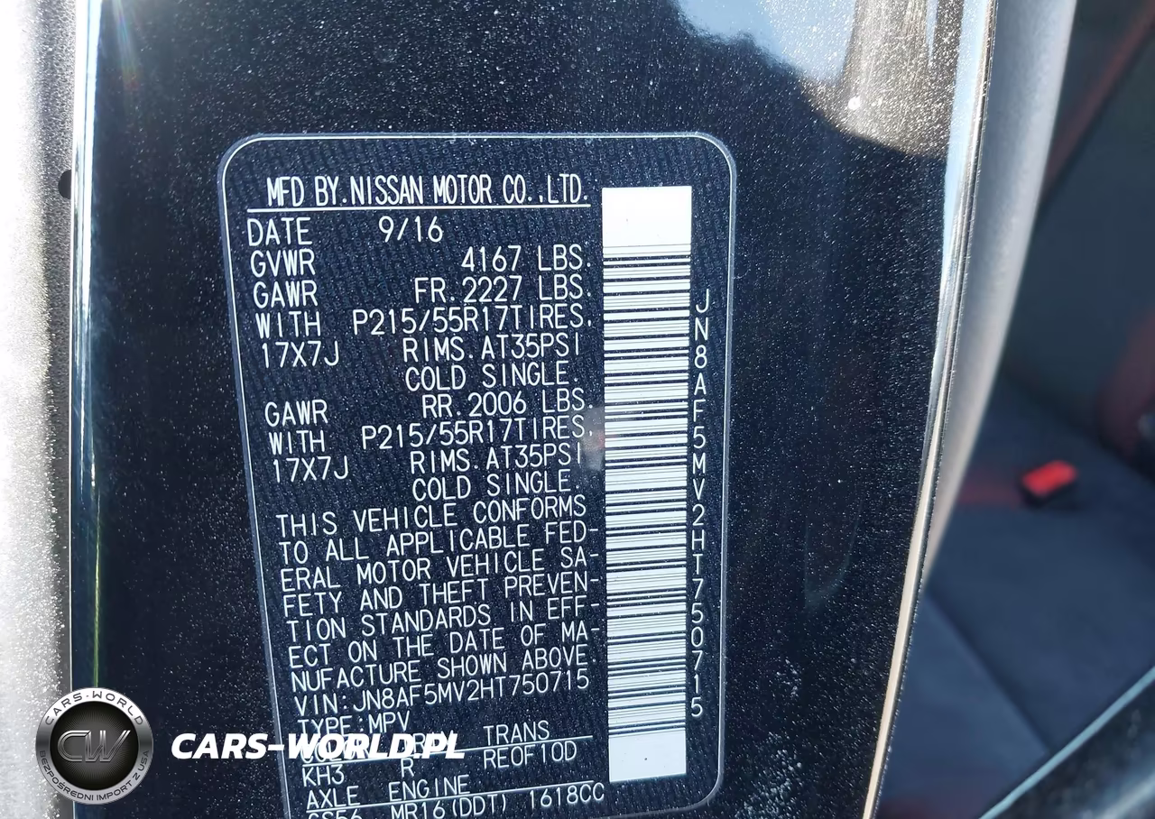 2017 Nissan Juke Sv VIN:JN8AF5MV2HT750715 - 9