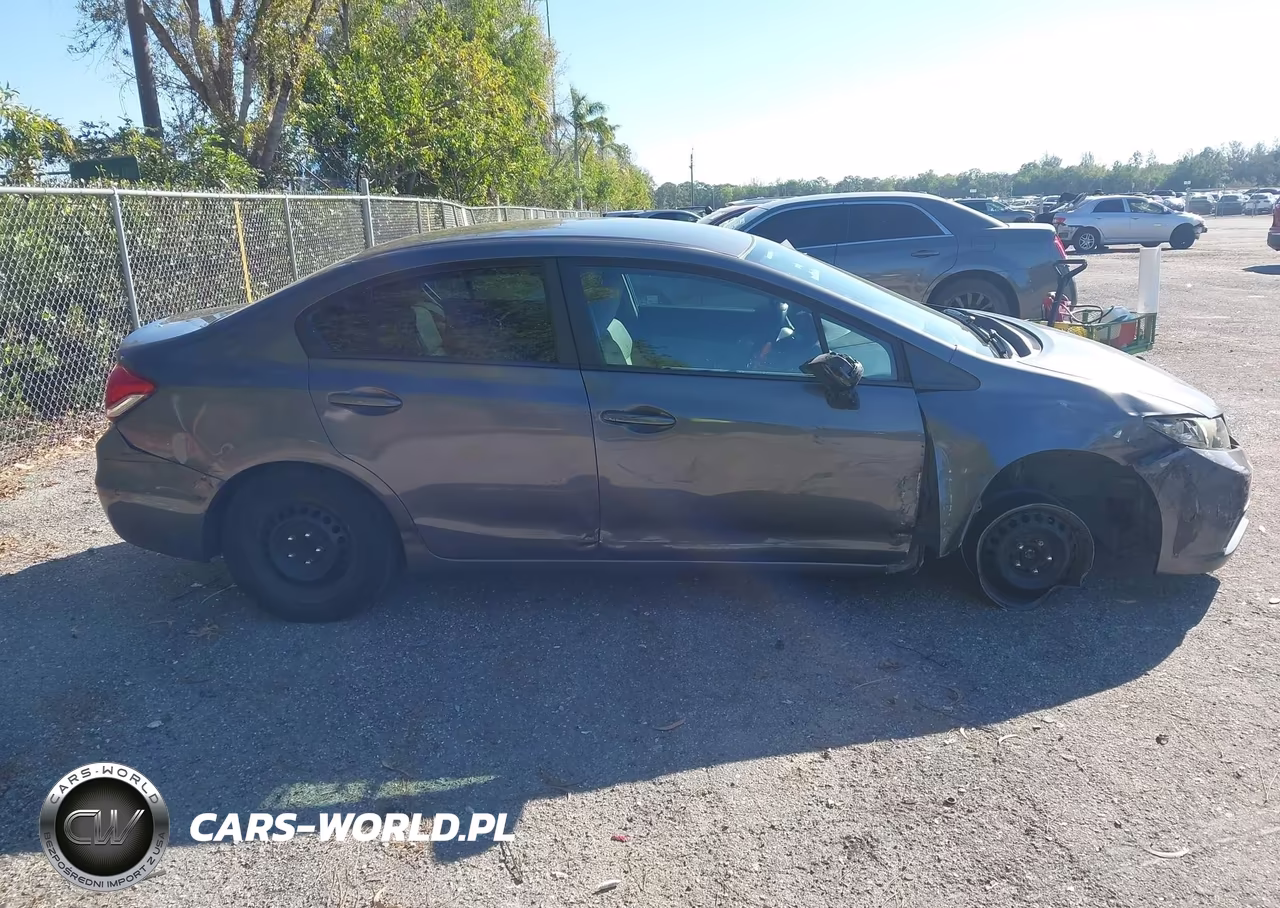 2014 Honda Civic Lx VIN:19XFB2F50EE048843 - 13