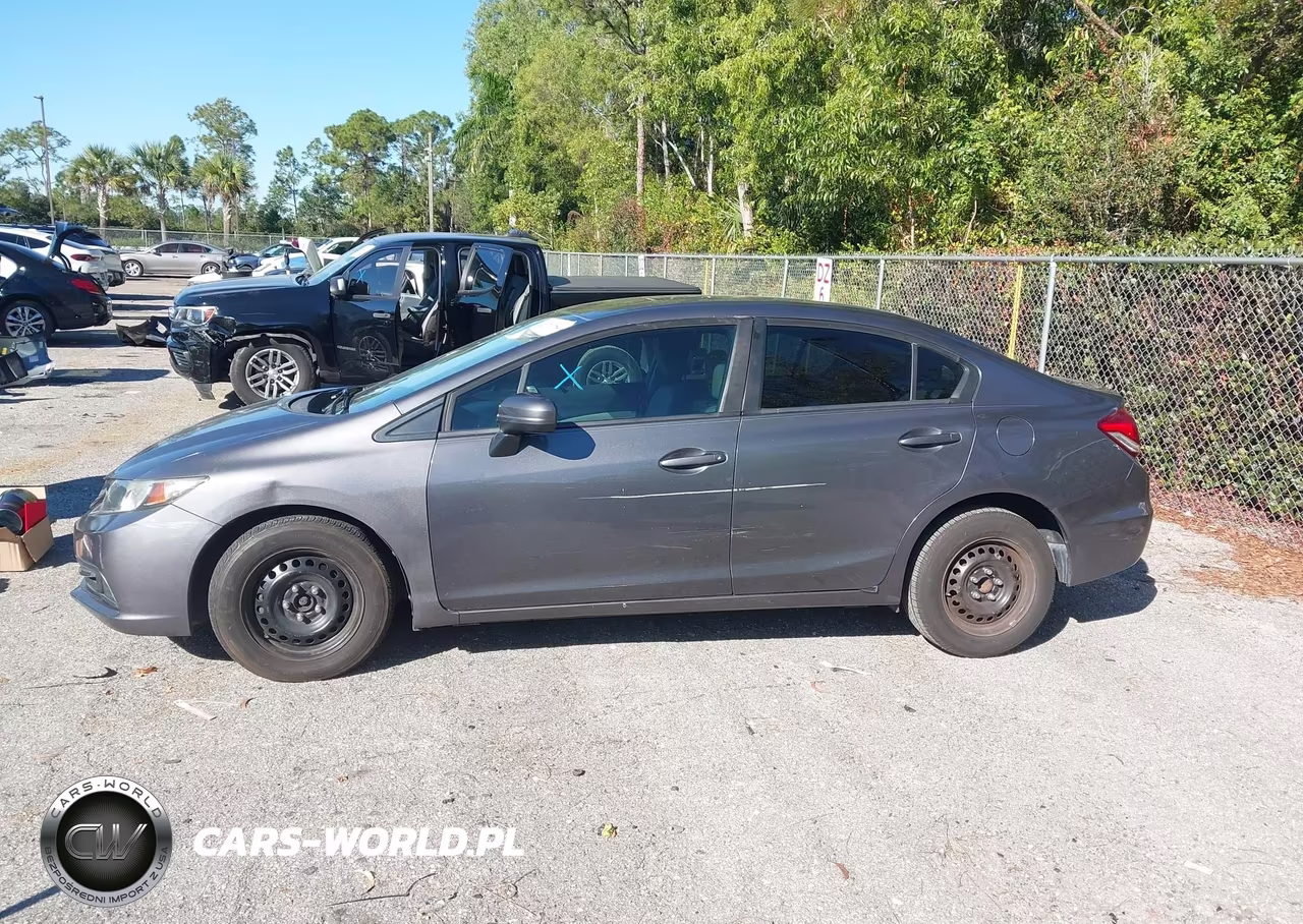 2014 Honda Civic Lx VIN:19XFB2F50EE048843 - 14